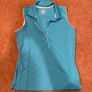 Slazenger women’s sleeveless golf polo